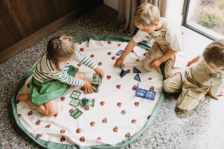 Tapis de jeu & sac à jouets-snail Vert & couleur naturelle 6 - vertbaudet enfant 