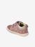 Chaussures premiers pas bébé velcro beige imprimé+bleu imprimé+bois de rose+bronze+lot rose+mauve+or+rose+rose imprimé+rose poudré+turquoise+vert imprimé 50 - vertbaudet enfant 