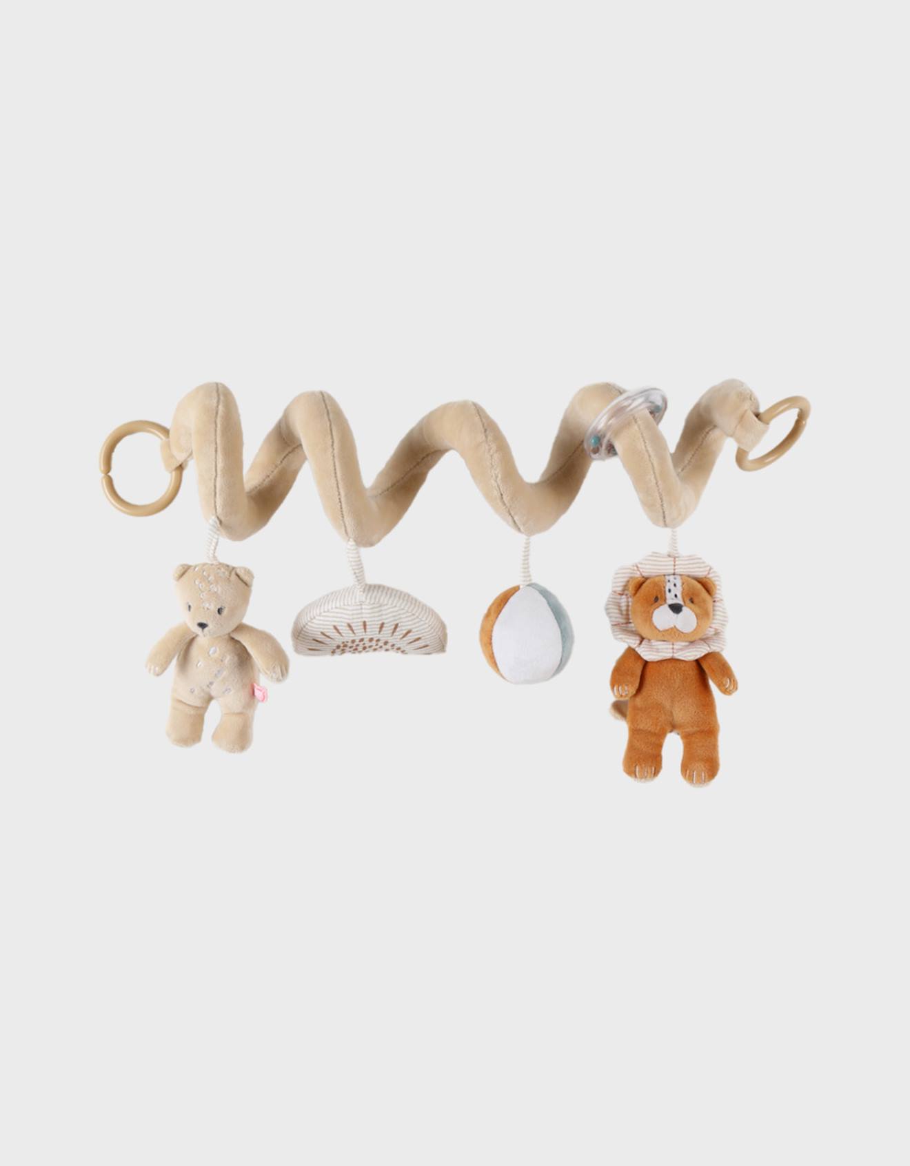 Jouet Suspendu En Peluche Pour Poussette Et Berceau - Activité Spirale Avec Hochet Pour Bébé