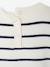Pull marinière bébé fille détail volanté rayé marine 4 - vertbaudet enfant 