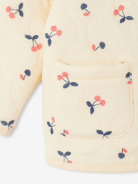 Gilet bébé fille matelassé vanille 5 - vertbaudet enfant 