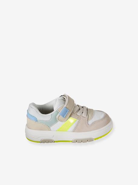 Baskets bébé synthétique lacets élastiqués lot beige 8 - vertbaudet enfant 