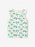 Débardeur garçon imprimé tropical blanc imprimé 2 - vertbaudet enfant 