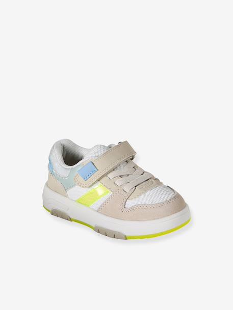 Baskets bébé synthétique lacets élastiqués lot beige 3 - vertbaudet enfant 