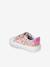 Baskets scratchées bébé rayé bleu+rose imprimé 13 - vertbaudet enfant 