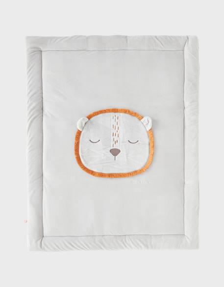 Tapis de jeu et de parc en veloudoux Gris 2 - vertbaudet enfant 