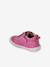 Chaussures premiers pas bébé lacets fuchsia+marron+rose 3 - vertbaudet enfant 