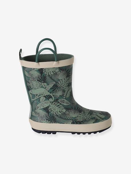 Bottes de pluie enfant collection maternelle lot bleu+vert imprimé 7 - vertbaudet enfant 
