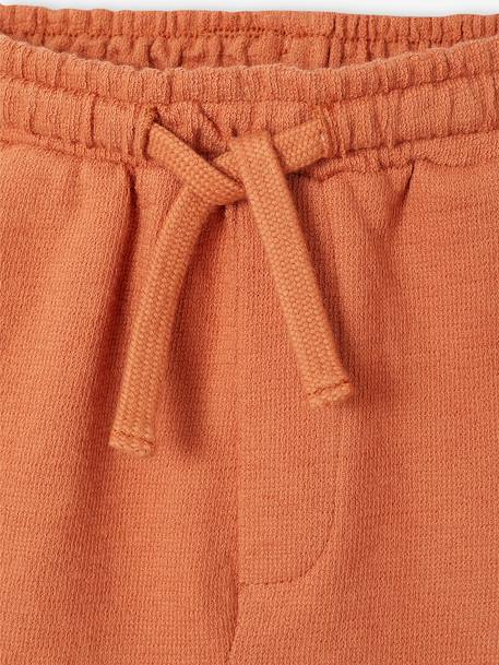 Short style battle bébé en molleton texturé kaki+noisette 9 - vertbaudet enfant 
