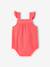 Barboteuse fille naissance en gaze de coton framboise 2 - vertbaudet enfant 