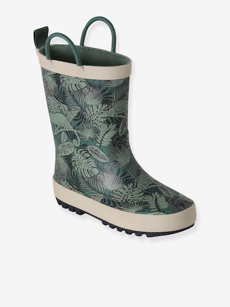 Bottes de pluie enfant collection maternelle lot bleu+vert imprimé 6 - vertbaudet enfant 