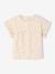T-shirt bébé fille fantaisie écru+marine 1 - vertbaudet enfant 