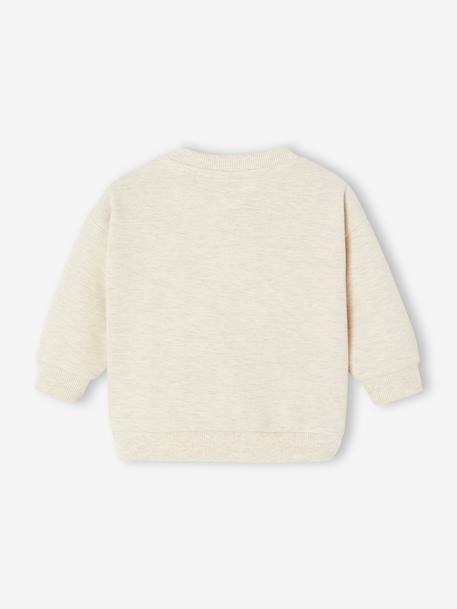 Sweat bébé mixte Miffy beige chiné 2 - vertbaudet enfant 
