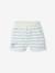 Ensemble bébé t-shirt et short Snoopy rayé bleu 3 - vertbaudet enfant 