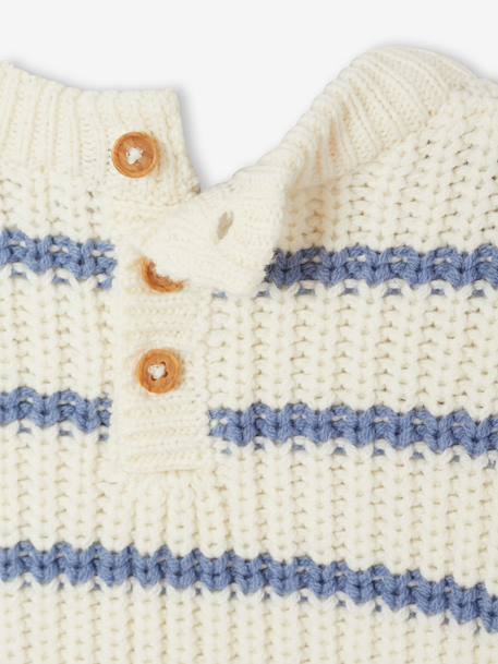 Pull bébé marin ouverture dos bleu 5 - vertbaudet enfant 