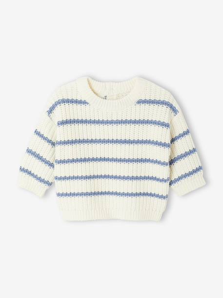Pull bébé marin ouverture dos bleu 2 - vertbaudet enfant 