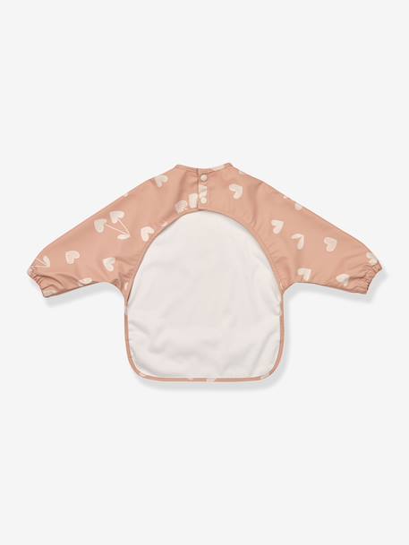 Bavoir à manches Merle - blanc+blush+écru+jaune imprimé+rose+rose pâle 13 - vertbaudet enfant 