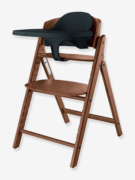 Chaise Haute Click & Fold 4-en-1 blanc+bleu+bois+marron+noir 38 - vertbaudet enfant 