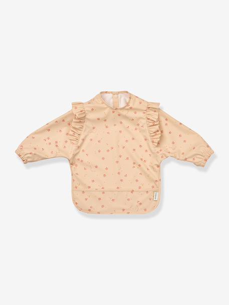 Bavoir à manches Merle - blanc+blush+écru+jaune imprimé+rose+rose pâle 3 - vertbaudet enfant 