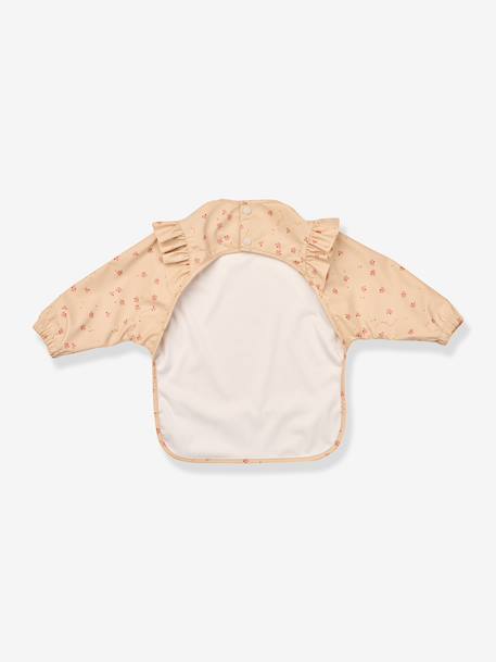 Bavoir à manches Merle - blanc+blush+écru+jaune imprimé+rose+rose pâle 5 - vertbaudet enfant 