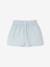 Short bébé fille en gaze de coton rayé bleu 3 - vertbaudet enfant 