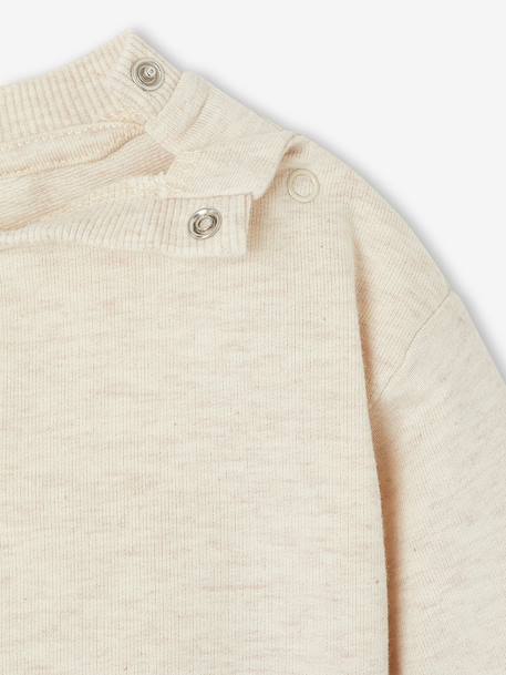 Sweat bébé mixte Miffy beige chiné 4 - vertbaudet enfant 