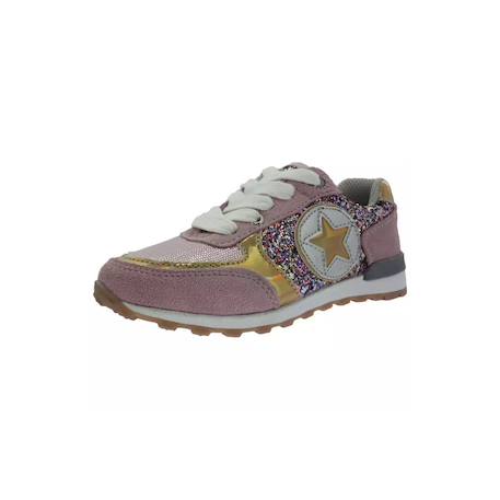 Baskets cuir, synthétique tessa Rose 2 - vertbaudet enfant 