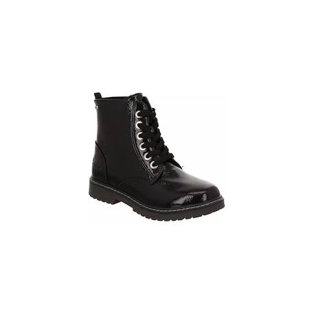 Bottines à lacets enfant Noir 2 - vertbaudet enfant 