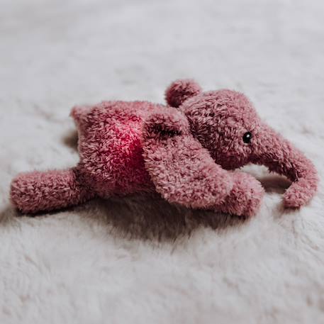 Peluche lumineuse pour enfant - George l'éléphant Vieux rose 4 - vertbaudet enfant 