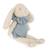 Peluche lapin velours et coton Gris+Sable, rose, noir 3 - vertbaudet enfant 