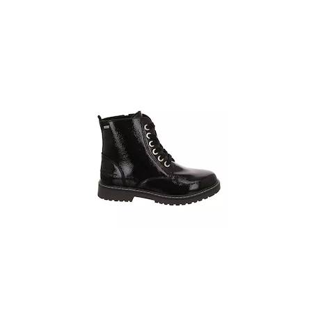 Bottines à lacets enfant Noir 1 - vertbaudet enfant 