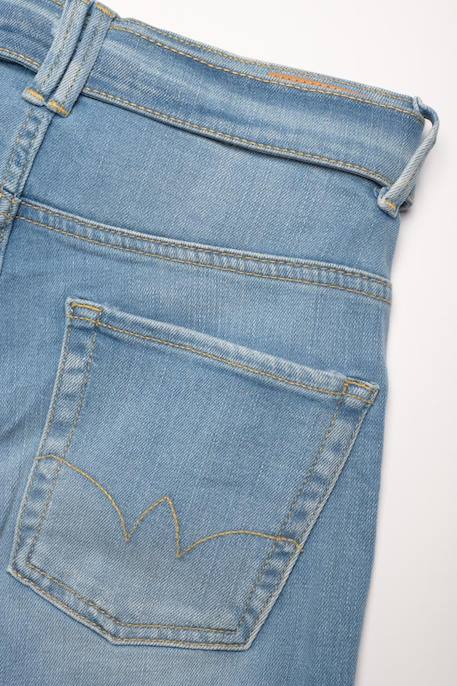 Jeans droite large, 7/8ème Blue 5 - vertbaudet enfant 