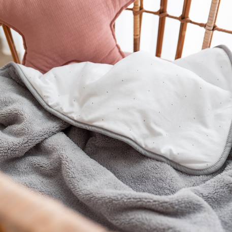Couverture hiver - tog 3 douillet bien chaud Blush+Dots grizou+Dots plum+Lunar+Natural+Pudding+Stars grizou+Stars plum+Vintage 9 - vertbaudet enfant 