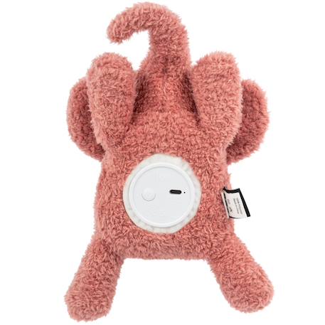 Peluche lumineuse pour enfant - George l'éléphant Vieux rose 3 - vertbaudet enfant 