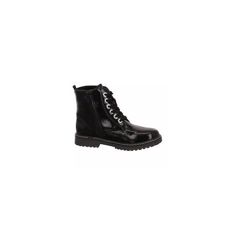 Bottines à lacets enfant Noir 3 - vertbaudet enfant 