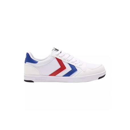 Baskets cuir enfant Blanc 1 - vertbaudet enfant 