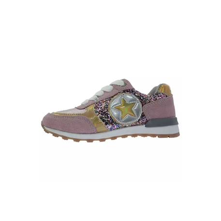Baskets cuir, synthétique tessa Rose 3 - vertbaudet enfant 
