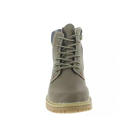 Bottines enfant Forrest Taupe 4 - vertbaudet enfant 