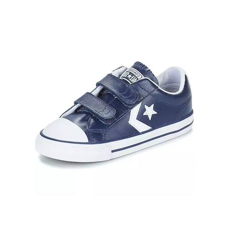 Baskets cuir star player 2v ox Bleu 2 - vertbaudet enfant 