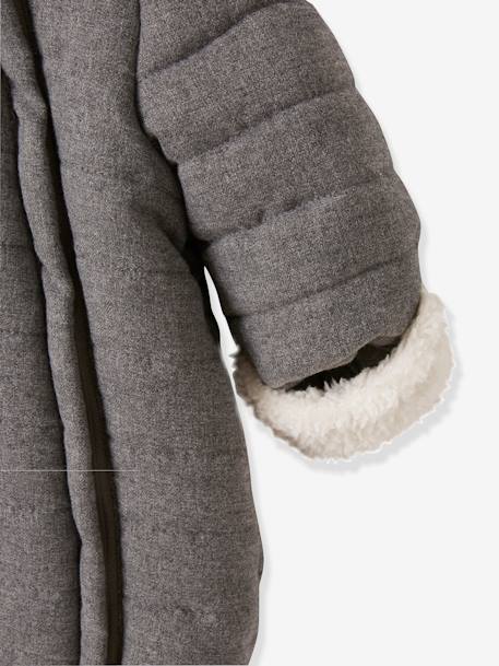 Combipilote bébé double ouverture totale Gris foncé chiné 6 - vertbaudet enfant 