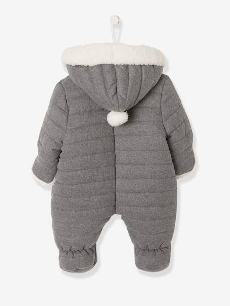 Combipilote bébé double ouverture totale Gris foncé chiné 3 - vertbaudet enfant 
