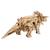 Tricératops – Maquette mécanique en bois à construire, dinosaure animé à ressort Brown 5 - vertbaudet enfant 