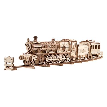 Poudlard Express – Maquette en bois Harry Potter à construire, train mécanique 3D Brown 2 - vertbaudet enfant 