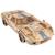 UGT-24 Voiture d’Endurance – Maquette de voiture de course en bois à construire, puzzle 3D mécanique à moteur V8 Brown 2 - vertbaudet enfant 