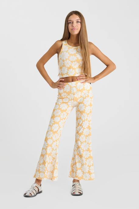 Pantalon flare archigi Mustard 2 - vertbaudet enfant 