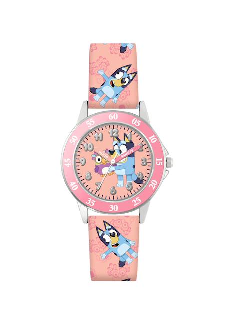 Montre d’apprentissage de l’heure Bluey pour enfants Rose 1 - vertbaudet enfant 