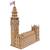 Big Ben en bois à construire – maquette 3D du célèbre monument de Londres Brown 4 - vertbaudet enfant 