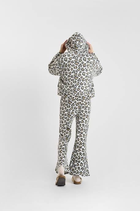 Sweat-shirt capuche pamelagi Leopard 4 - vertbaudet enfant 