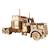 Camion Heavy Boy VM-03 – Maquette mécanique en bois avec remorque à assembler Brown 1 - vertbaudet enfant 