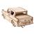 Voiture volante Ford Anglia – Maquette en bois Harry Potter à construire, puzzle 3D magique Brown 5 - vertbaudet enfant 